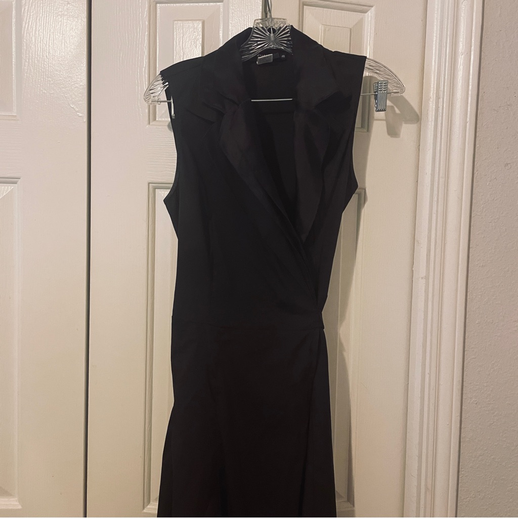 Belted Brown Dress By Gossip, Made In Italy, In Wonderful Condition Size 46